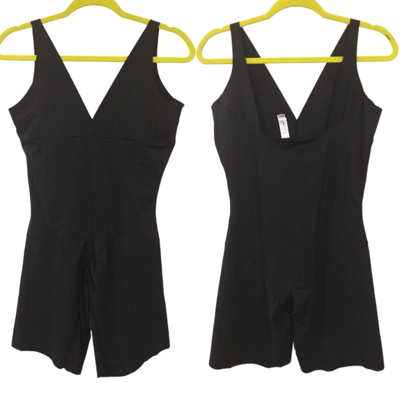 Leonisa Black Undetectable Step In Mid Thigh Body Shaper 018483. Size XXL - Picture 1 of 3